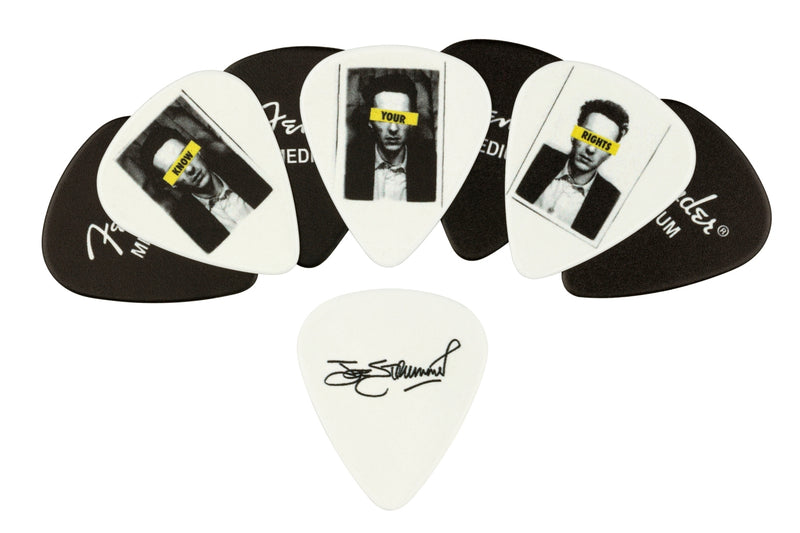 Fender Joe Strummer Pick Tin, Medium - 8 Pack