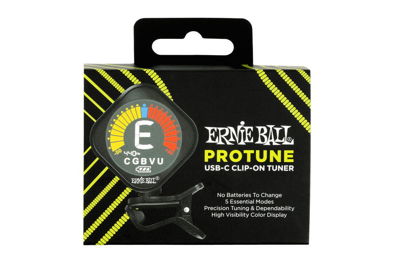เครื่องตั้งสาย จูนเนอร์ Ernie Ball USB-C Rechargeable Clip-on Tuner
