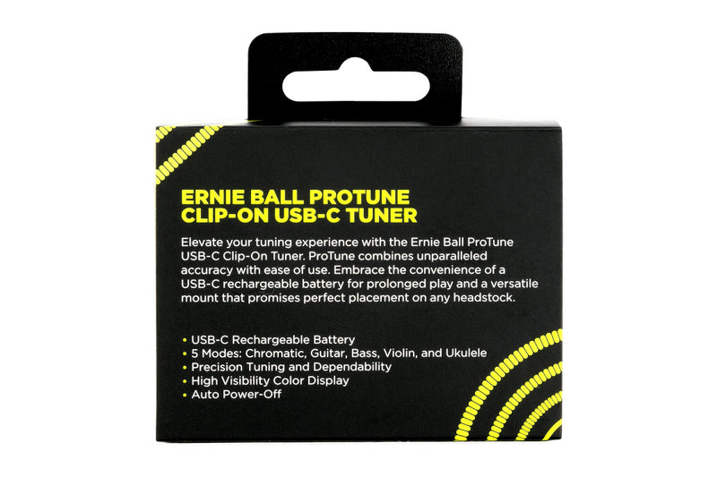 เครื่องตั้งสาย จูนเนอร์ Ernie Ball USB-C Rechargeable Clip-on Tuner
