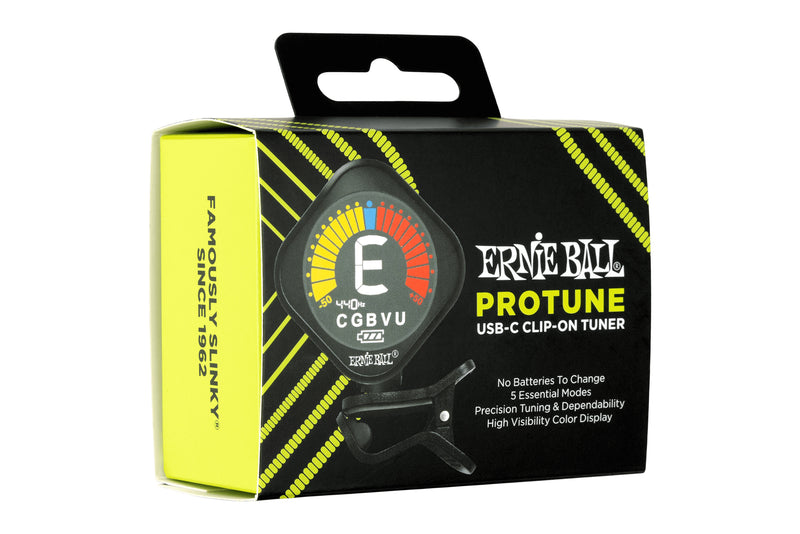 เครื่องตั้งสาย จูนเนอร์ Ernie Ball USB-C Rechargeable Clip-on Tuner