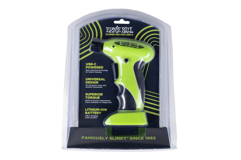 ที่หมุนลูกบิดกีต้าร์ Ernie Ball Power Peg Pro USB-C