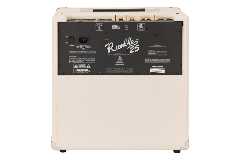 แอมป์เบส Fender Rumble 25 V3 Ivory