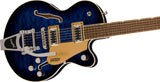 กีตาร์ไฟฟ้า Gretsch G5655T-QM Electromatic Center Block Jr. Single-Cut Quilted Maple with/ Bigsby Sweet Tea Hudson Sky