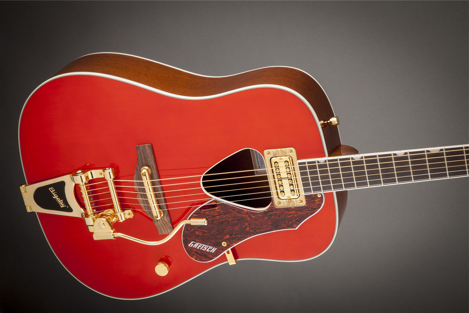 กีตาร์โปร่ง Gretsch G5034TFT Rancher – เบ๊ เงียบ เส็ง