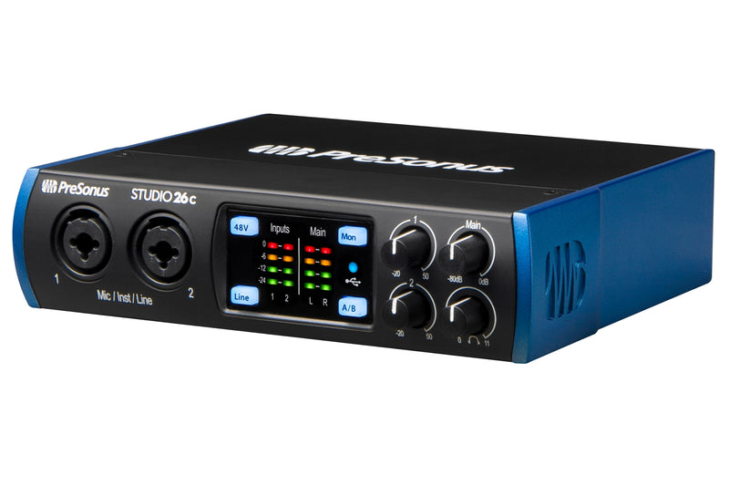 ออดิโอ อินเตอร์เฟส PreSonus Studio 26c