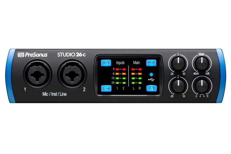 ออดิโอ อินเตอร์เฟส PreSonus Studio 26c