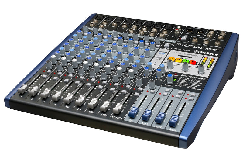 เครื่องมิกซ์เสียง มิกซ์เซอร์ PreSonus StudioLive AR12c Analog Mixer