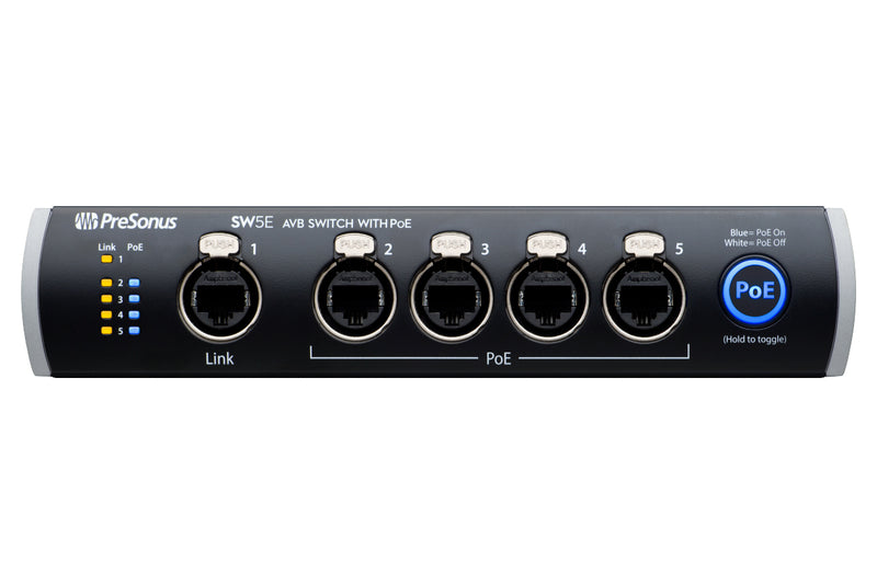 เน็ตเวิร์คสวิทช์ PreSonus SW5E Network Switch and Bridge