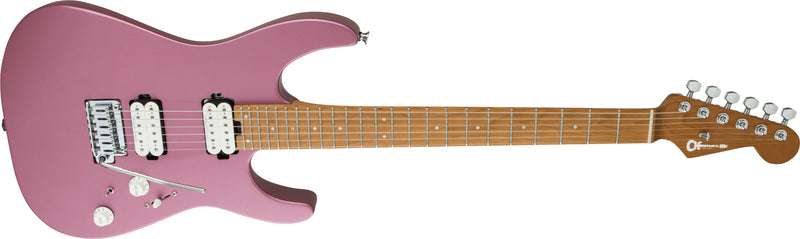 กีตาร์ไฟฟ้า Charvel Pro-Mod DK24 HH 2PT CM Satin Burgundy Mist