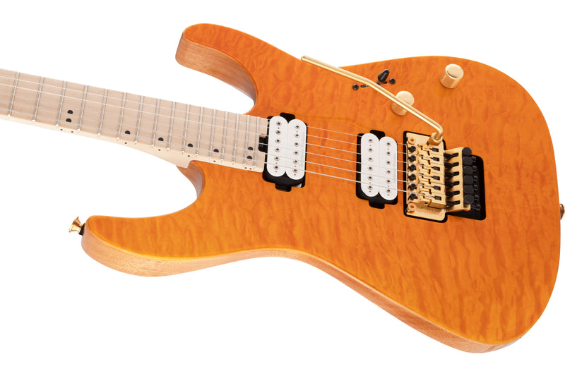 กีตาร์ไฟฟ้า Charvel Pro-Mod DK24 HH FR M Mahogany With Quilt Maple