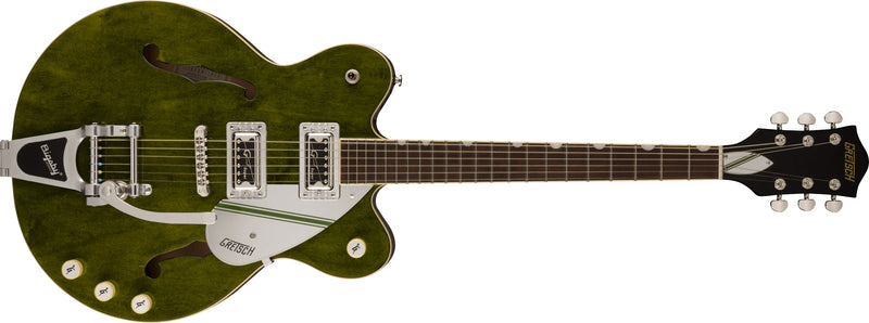 Gretsch G2604T Limited Edition Streamliner Rally II Center Block with Bigsby Rally Green