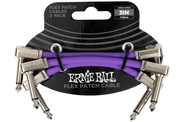 Ernie Ball Flex Patch Cables (Purple)