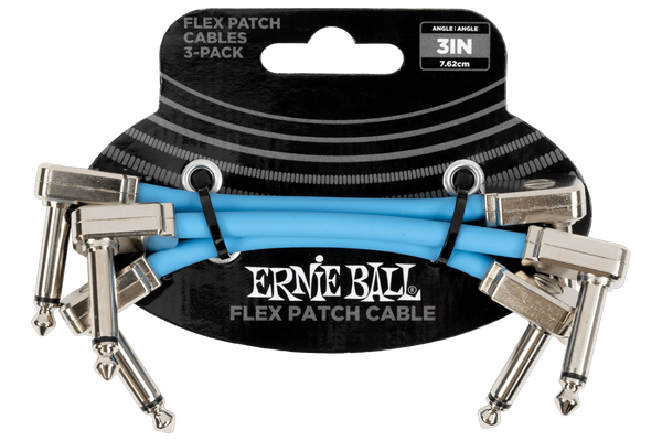 Ernie Ball Flex Patch Cables (Blue)