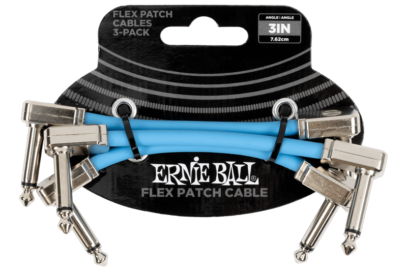 Ernie Ball Flex Patch Cables (Blue)