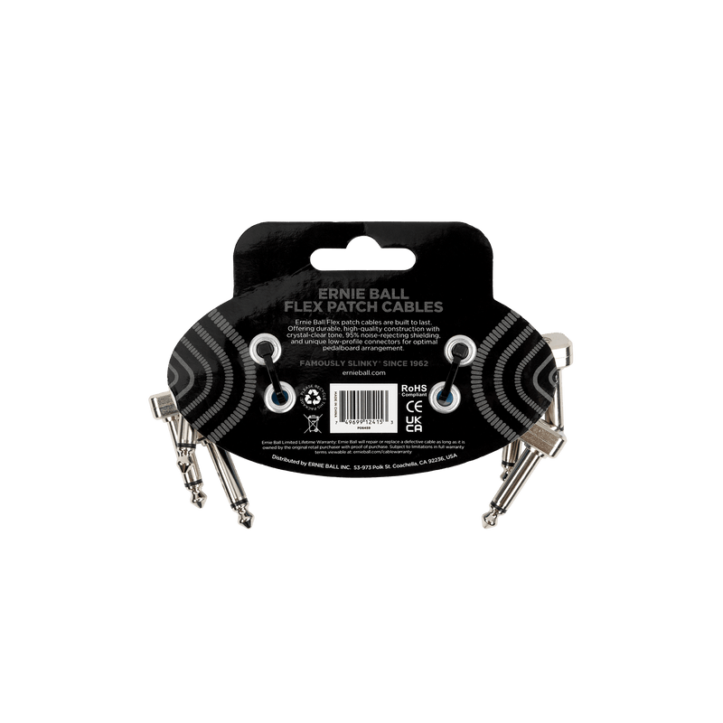 Ernie Ball Flex Patch Cables (Blue)