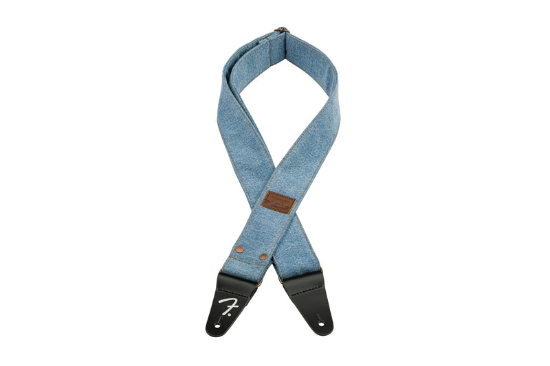 Fender x Wrangler Denim Straps Light Indigo