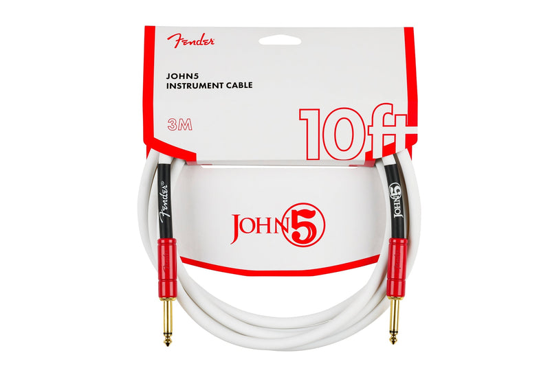 สายแจ็คกีต้าร์ Fender John 5 10' Instrument Cable