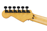 EVH Limited Edition Striped Series Frankenstein Frankie, Aged Black and Yellow
