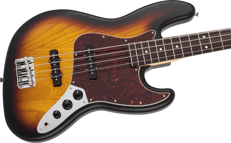 Fender Limited Edition Made in Japan Jazz Bass, Raw Ash