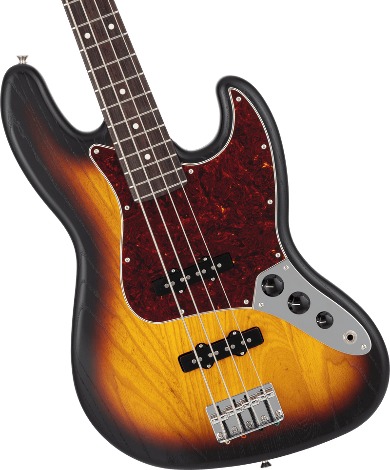 Fender Limited Edition Made in Japan Jazz Bass, Raw Ash