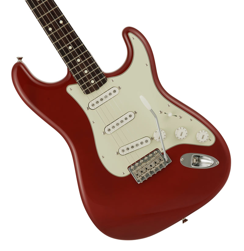 Fender 2023 Collection, MIJ Traditional 60s Stratocaster, Aged Color, Aged Dakota Red