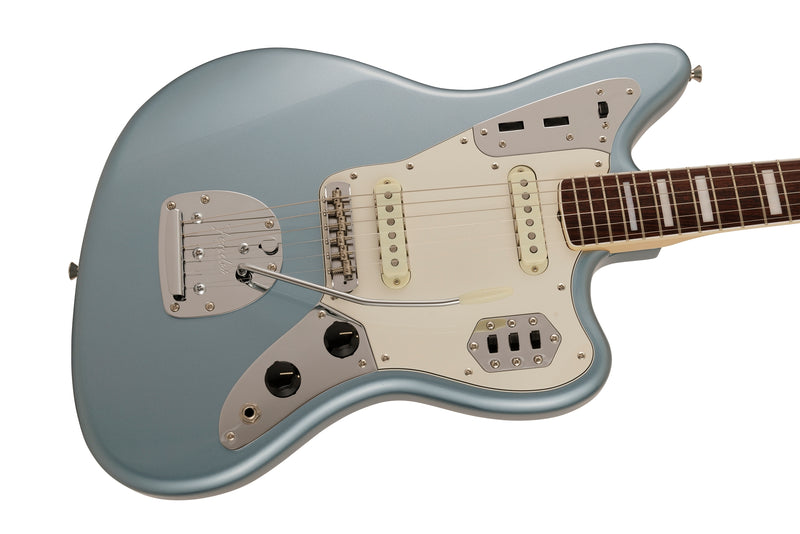 Fender 2023 Collection, MIJ Traditional Late 60s Jaguar, Ice Blue Metallic