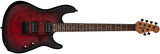 กีตาร์ไฟฟ้า Sterling Jason Richardson 6 Cutlass Dark Scarlet Burst Satin