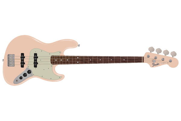 เบสไฟฟ้า Fender FSR Collection Traditional II 60s Jazz Bass, Shell Pink