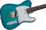 Fender, 2024 Collection, Made in Japan Hybrid II Telecaster, Quilt Aquamarine