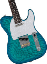 Fender, 2024 Collection, Made in Japan Hybrid II Telecaster, Quilt Aquamarine