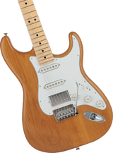 กีตาร์ไฟฟ้า Fender, 2024 Collection, Made in Japan Hybrid II Stratocaster HSS, Vintage Natural