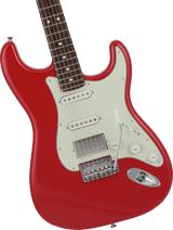 กีตาร์ไฟฟ้า Fender, 2024 Collection, Made in Japan Hybrid II Stratocaster HSS, Modena Red