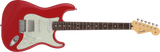 กีตาร์ไฟฟ้า Fender, 2024 Collection, Made in Japan Hybrid II Stratocaster HSS, Modena Red
