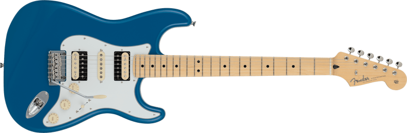 กีตาร์ไฟฟ้า Fender, 2024 Collection, Made in Japan Hybrid II Stratocaster HSH, Forest Blue