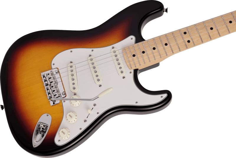 Fender Made in Japan Junior Collection Stratocaster, Maple Fingerboard, 3-Color Sunburst