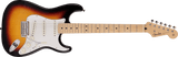 Fender Made in Japan Junior Collection Stratocaster, Maple Fingerboard, 3-Color Sunburst