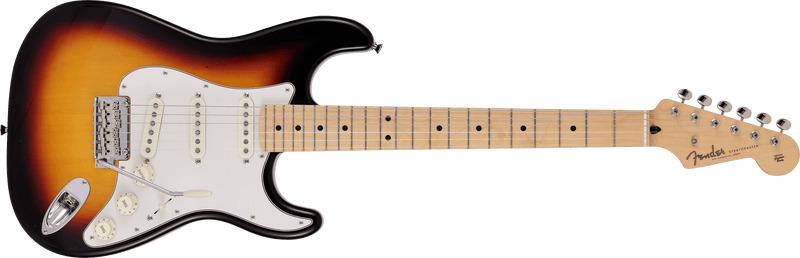 Fender Made in Japan Junior Collection Stratocaster, Maple Fingerboard, 3-Color Sunburst