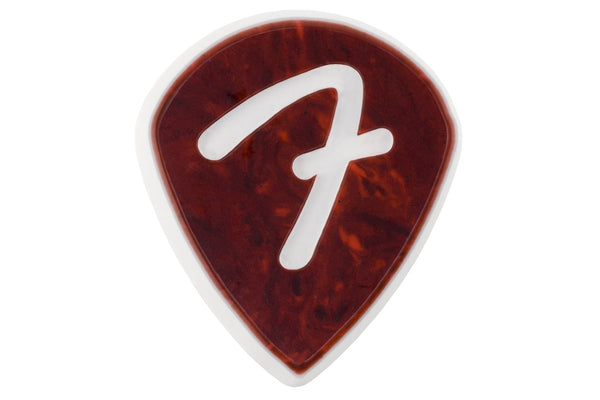 ปิ๊กกีตาร์ Fender F Grip Picks, 551 Shape - 3 Pack