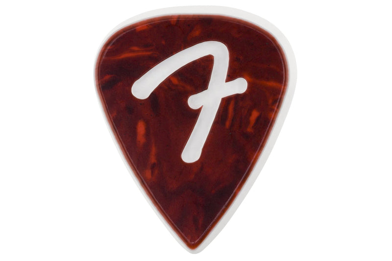 ปิ๊กกีตาร์ Fender F Grip Picks, 351 Shape - 3 Pack