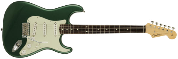 Fender 2023 Collection, MIJ Traditional 60s Stratocaster, Aged Color, Aged Sherwood Green Metallic