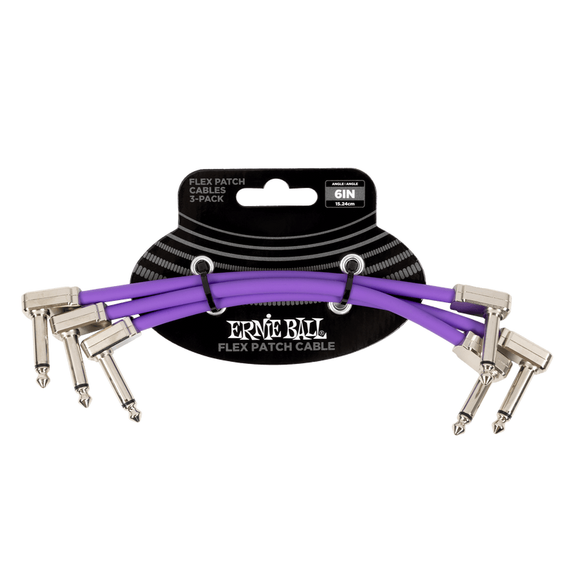 Ernie Ball Flex Patch Cables (Purple)