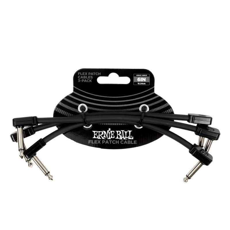 Ernie Ball Flex Patch Cables (Black)