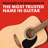กีตาร์โปร่ง Fender FA-25CE Dreadnought, Natural