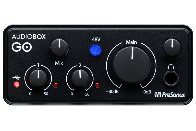 ออดิโอ อินเตอร์เฟส PreSonus AudioBox GO