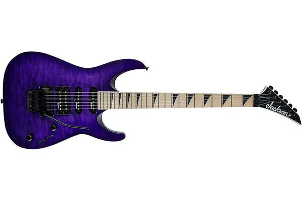 กีตาร์ไฟฟ้า Jackson Special Edition JS34Q Dinky DKA-M QM, Transparent Purple