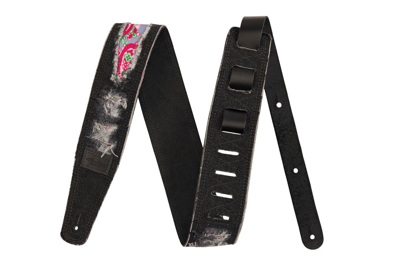 Fender x Wrangler Ripped Paisley Denim Straps