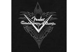 เสื้อยืด Fender Custom Shop Pinstripe T-Shirt, Black