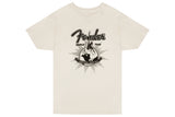 เสื้อยืด Fender World Tour T-Shirt, Vintage White