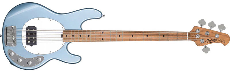 เบสไฟฟ้า Sterling RAY34 StingRay Bass Firemist Silver