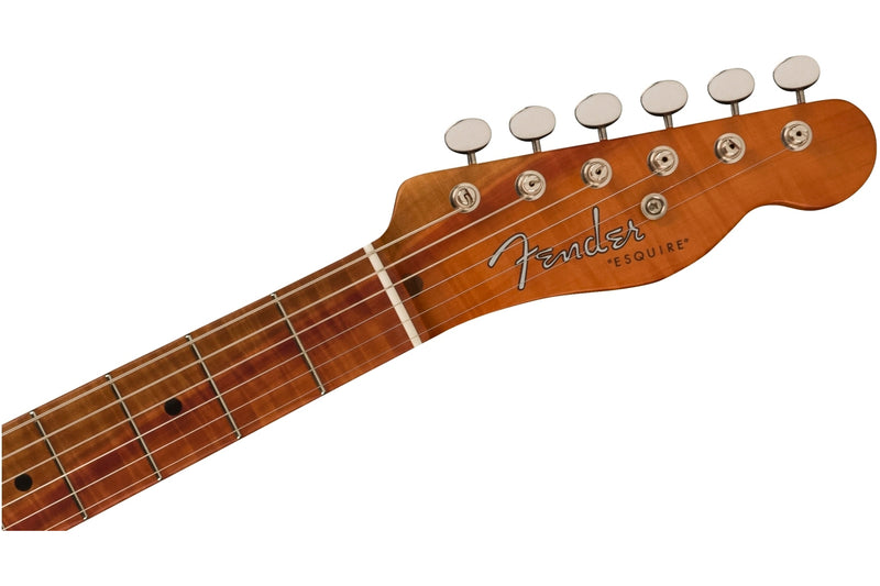 กีตาร์ไฟฟ้า Fender Custom Shop California Streetwoods Shou Sugi Ban Redwood Esquire - Closet Classic, Masterbuilt By Andy Hicks, Stained Natural (One Of A Kind)